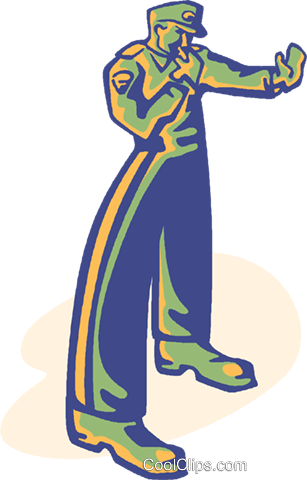 Police Officer, Traffic Control Royalty Free Vector - Illustration (307x480)