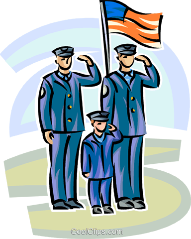 Officers Of The Law And Police Royalty Free Vector - Cartoon (384x480)