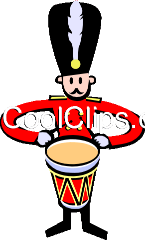 Royal Band Royalty Free Vector Clip Art Illustration - Drum (291x480)