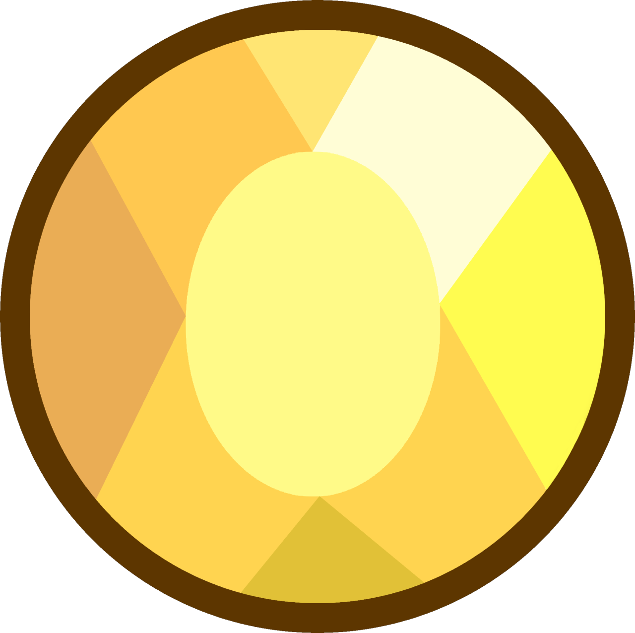 Gem Clipart Yellow Gem - Gemcrust Gemstones (1280x1275)