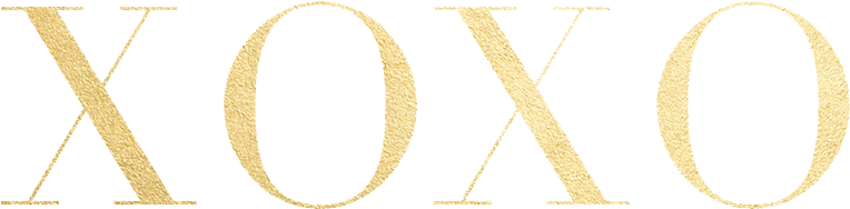 Xoxo Png Download Image - Gold Xoxo Png (876x347)