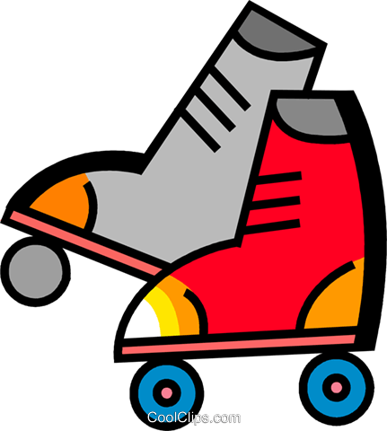 Patinaje En Línea Libres De Derechos Ilustraciones - Patinaje En Línea Libres De Derechos Ilustraciones (431x480)
