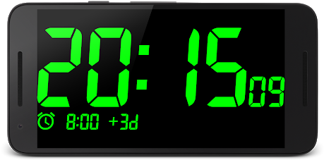Big Digital Clock Apps On Google Play - Horloge Numérique (532x310)