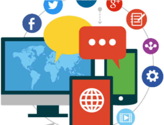 Social Media Clipart Gambar - Sms & Email Marketing (640x480)