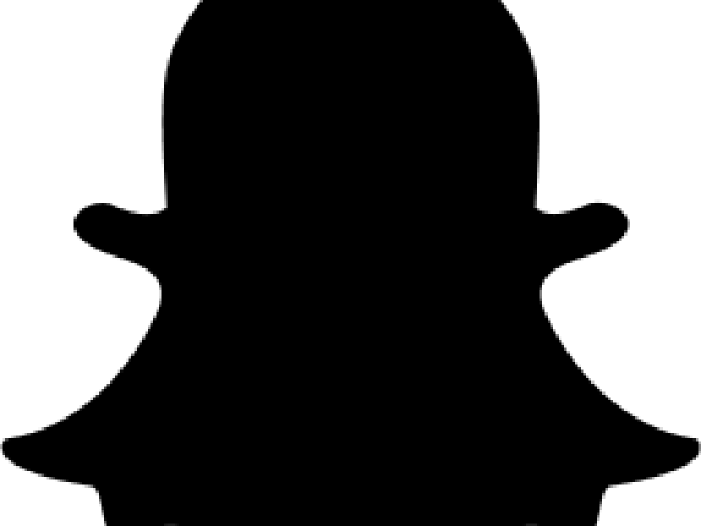 Grey Snapchat Icon Transparent (640x480)