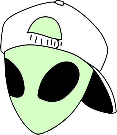 Snapchat Filters Clipart Aesthetic - Imagenes Tumblr De Ovnis (393x454)