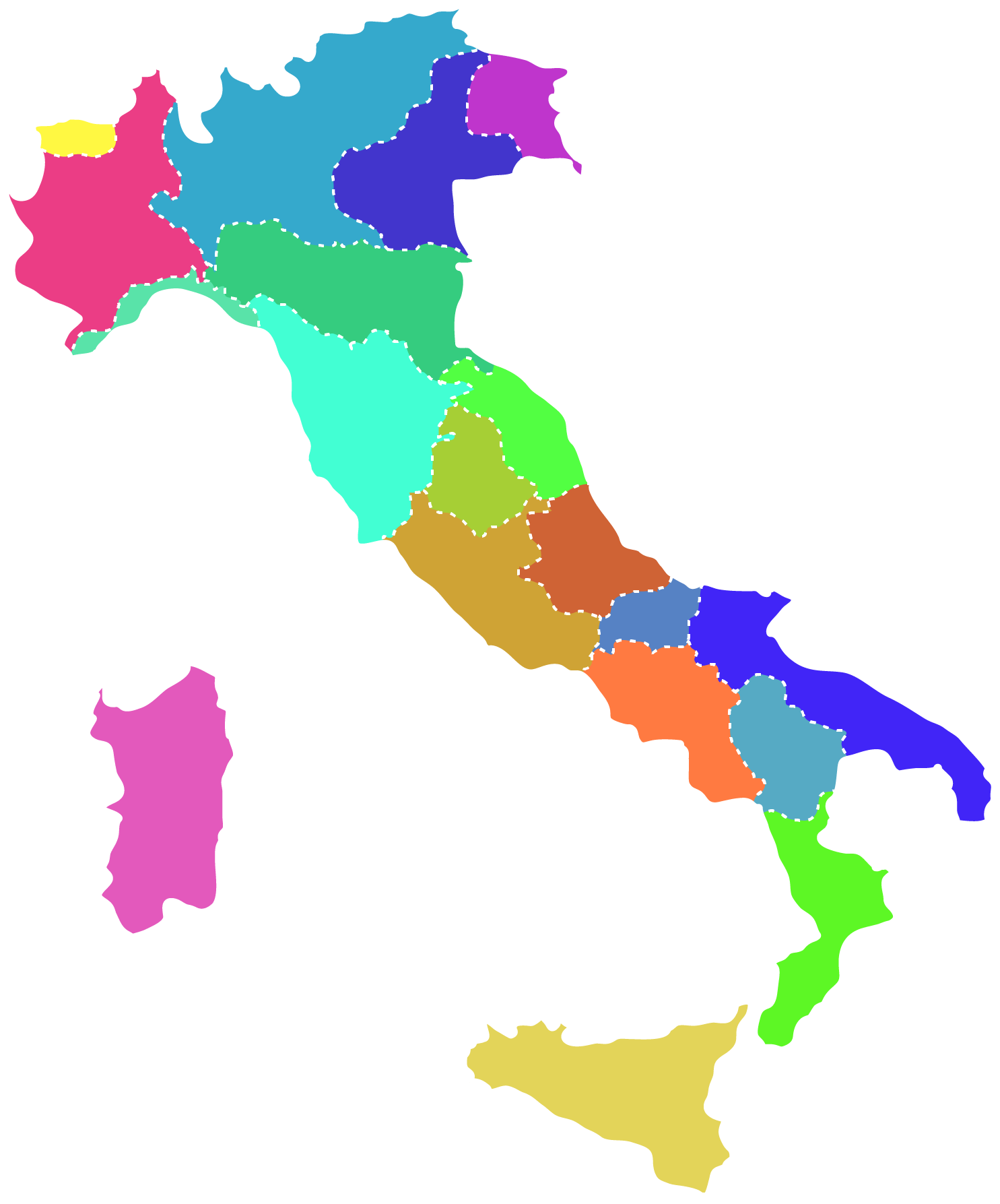 Italy France Wine Clip Art - Soave Italy Map (1856x2219)