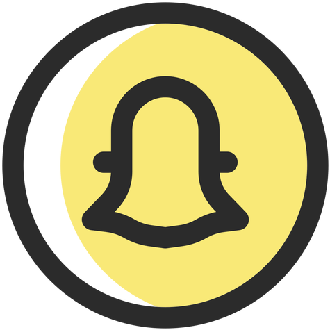 Snapchat Logo Transparent Png - Icono De Snapchat Png (512x512)