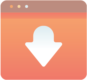 Download Training Catalogue - Download Manager Blue Icon (356x356)