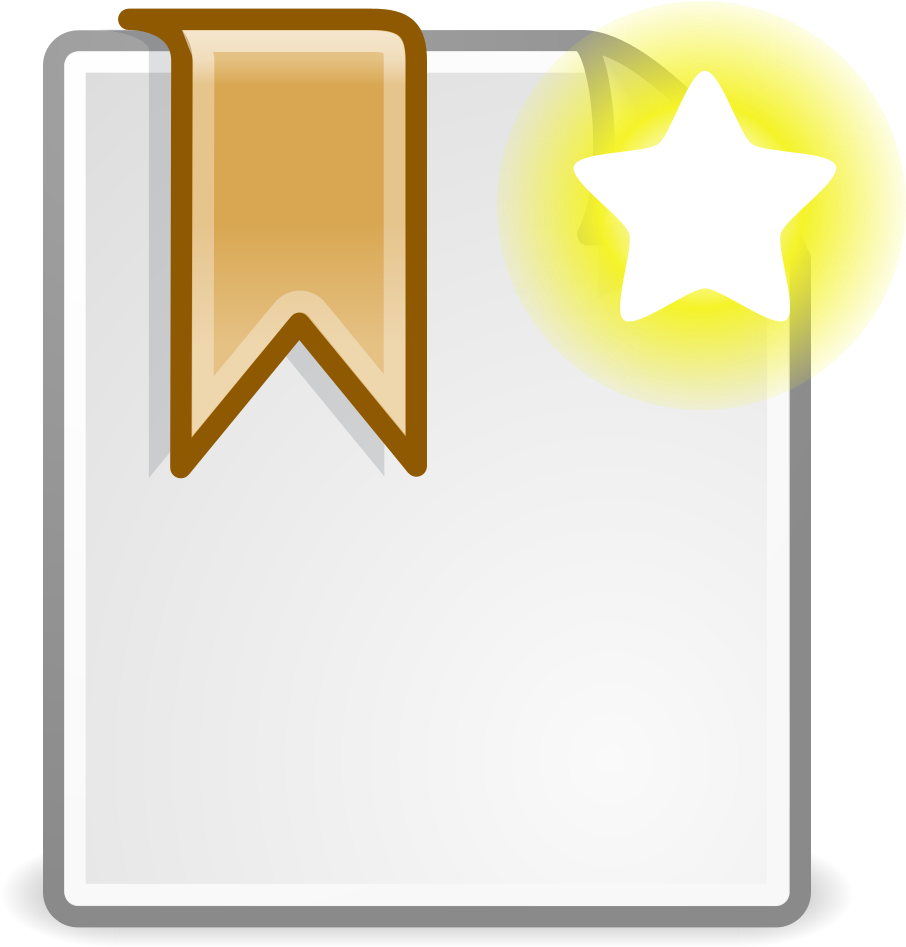 Gnome Bookmark New - Gnome Bookmark New (1024x1024)