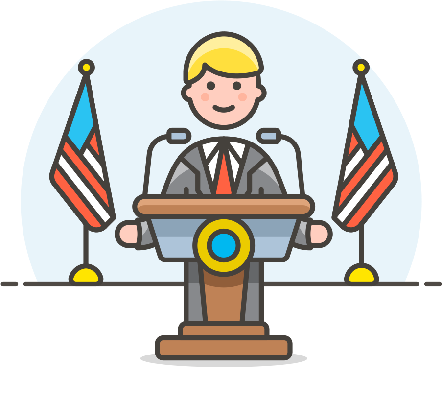 Public Speaker Icon - Icon For Public Speaking (1024x1024)