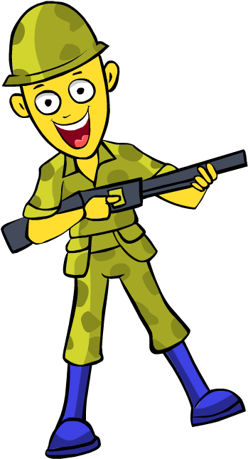 Veterans Day Clip Art For Teacher Resource - Cartoon (595x842)