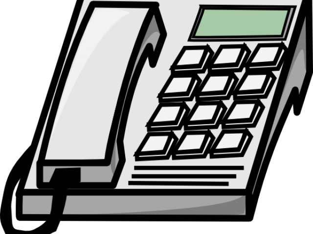 Telephone Clipart Teknologi - Telephone Clip Art (640x480)