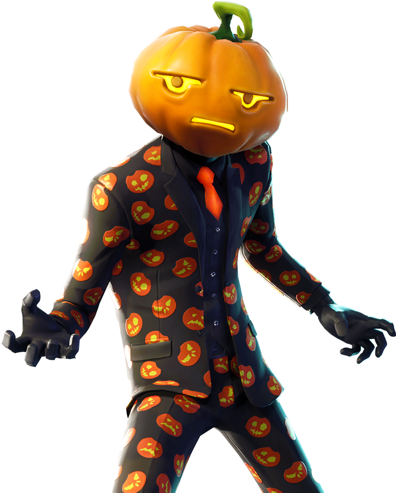 Names & Rarities Of Leaked Skins Cosmetics In V6 - Pumpkin Head Skin Fortnite (1024x1024)
