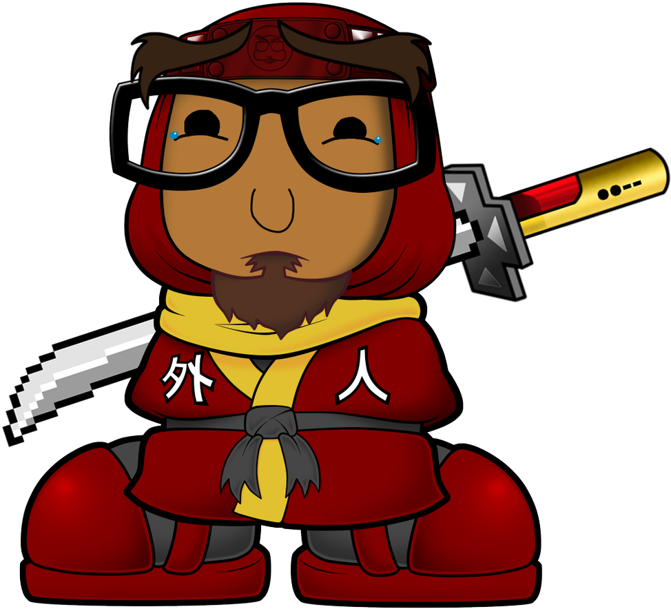 My Content And I Wouldn't Be Here Without You, So Bless - Gaijin Goomba (1200x1174)