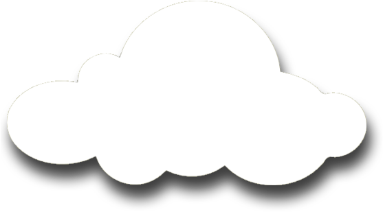 White Clouds Vector Png (556x318)