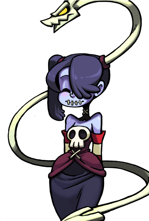 Skullgirls Mobile On Twitter Transparent Background - Squigly Skullgirls Sprite (640x720)