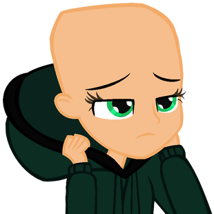 Phew What A Sneeky Disguise By Crystal - Cartoon (400x310)