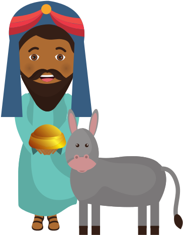Happy Epiphany Character - Cartoon (550x550)