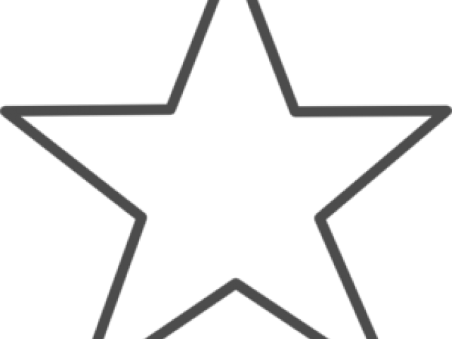 Free Clip Art - Star Outline (640x480)