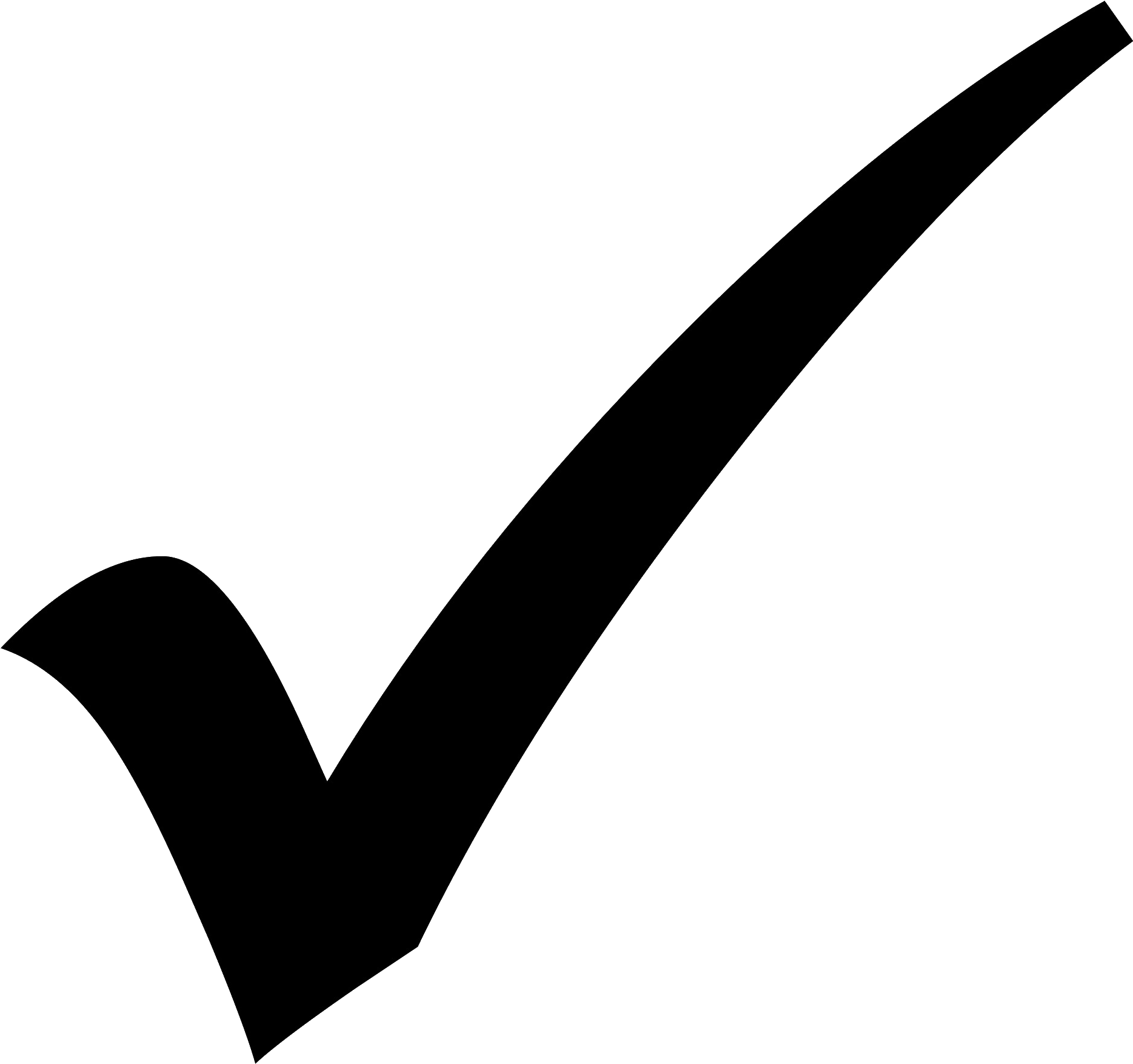 Black Tick Mark Jpg (1920x1920)