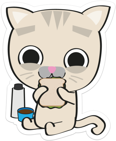 The Only Sticker I Can Find That Has A Bread In It - The Only Sticker I Can Find That Has A Bread In It (520x520)