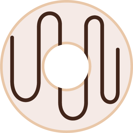 A Doughnut Or Donut Is A Type Of Fried Dough Confectionery - Circle (437x437)