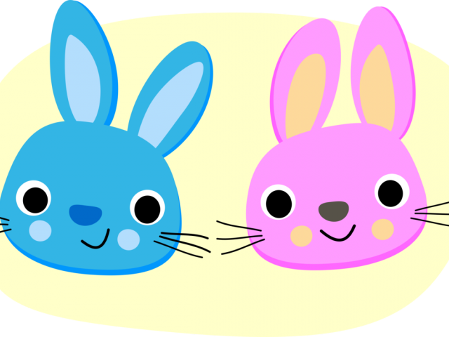 Holiday Clipart Easter - Easter Bunny Transparent Background (640x480)