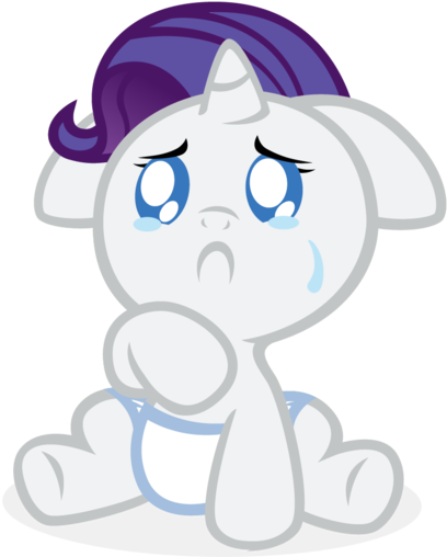 Broccolimeansfun, Baby, Baby Pony, Crying, Diaper, - Diaper Baby Mlp (800x565)