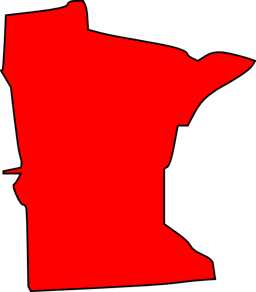 Minnesota State Clipart - State Of Minnesota Clip Art (522x596)