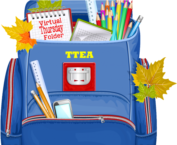 Backpack Clipart Folder - Transparent Background Backpacks Clipart (640x480)
