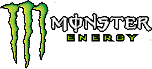 Monster Energy Clipart Symbol - Monster Beverage Logo Png (618x281)