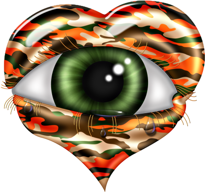 B *✿*kit 9 Camuflaje - Illustration (463x422)