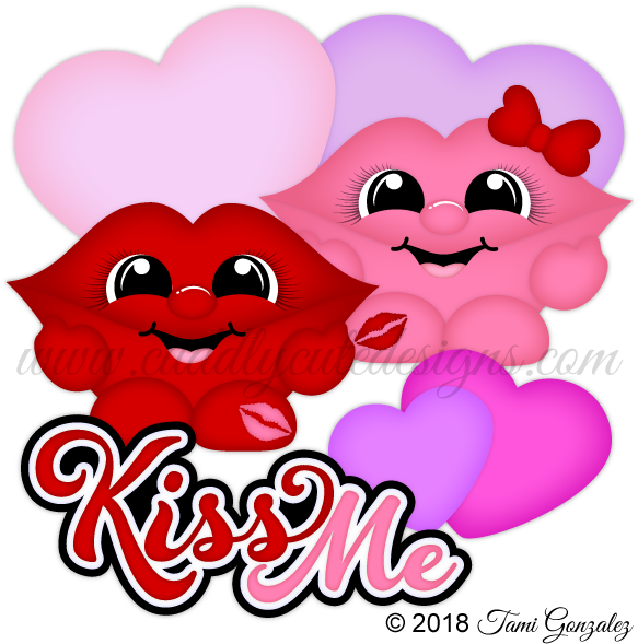 Kiss Cuties - Cartoon (600x600)