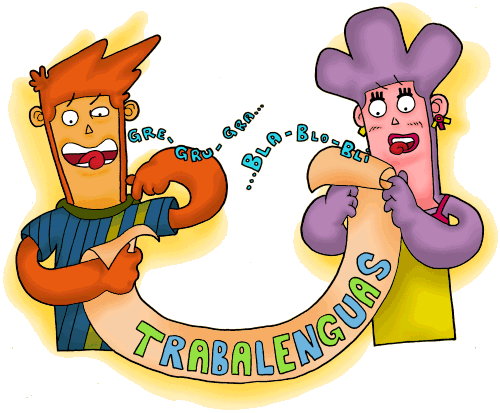 Graphic Freeuse Conclusi N Rima En Los Trabalenguas - Trabalenguas Dibujo (500x413)