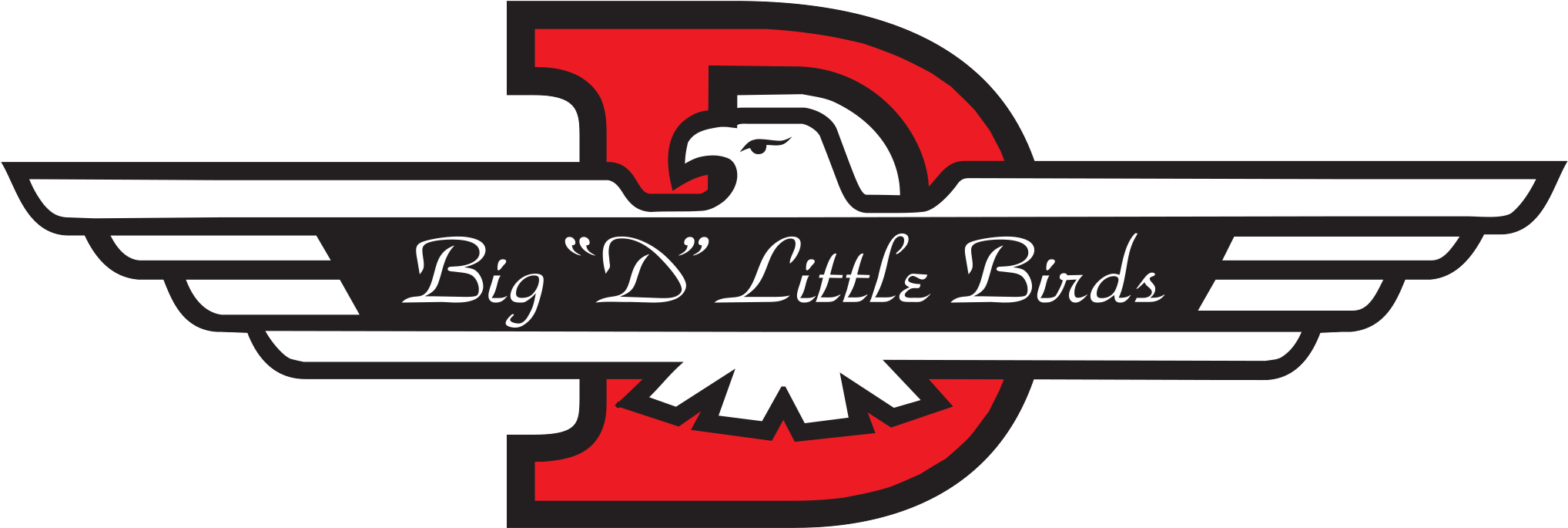 Big D Little Birds - Ford T Bird Logo (2057x704)