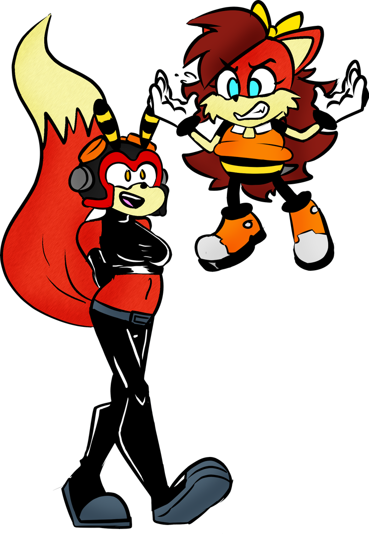 Matt And Nat Sonic Swap - Sonic And Charmy (743x1075)