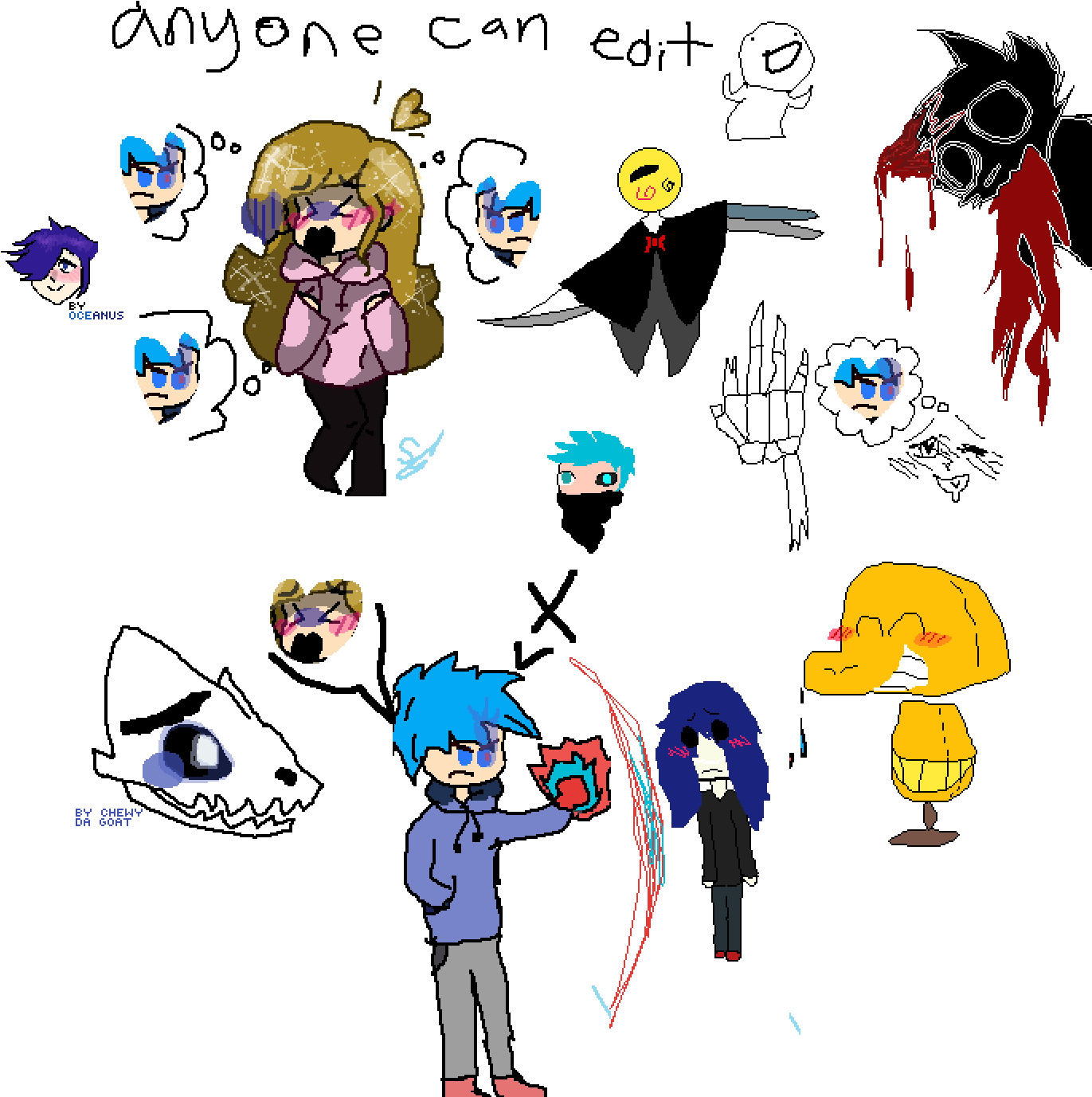 I Felt Compelled To Join In - Cartoon (1400x1400)