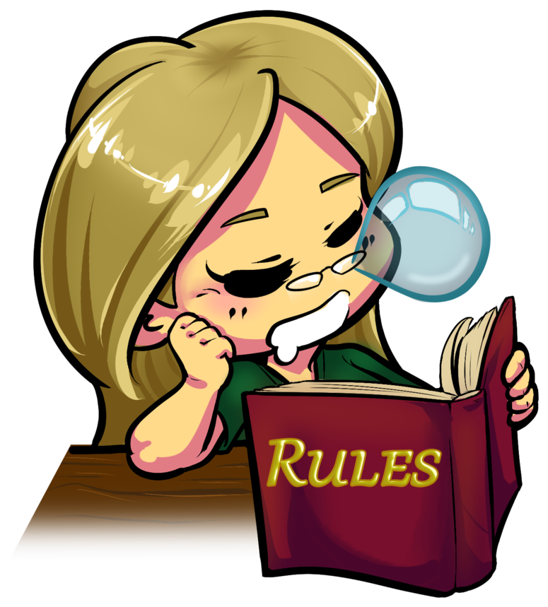 I'm Sorry But We Gotta Have Some Boring Rules So We - Cartoon (894x894)