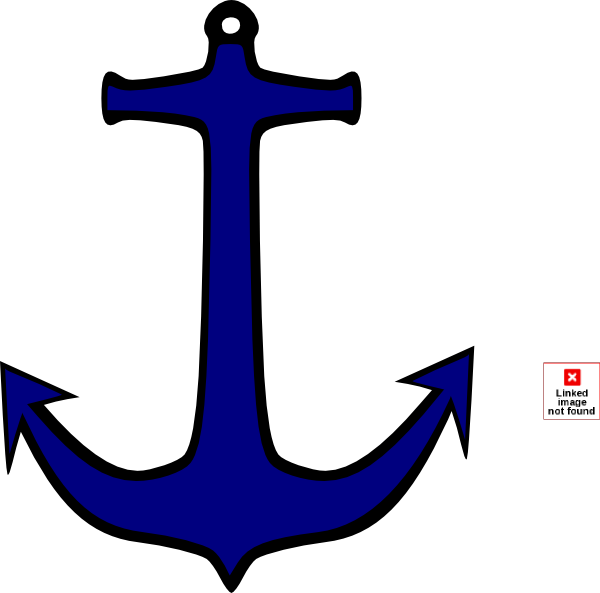 There Is 39 Anchor Split Silhouette Free Cliparts All - Red Transparent Anchor Clip Art (600x593)