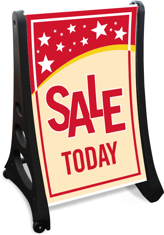 Sale Today Portable A-frame Sidewalk Sign Kit - Sidewalk Sign Sale (800x800)