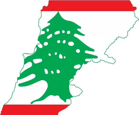 Lebanon Clipart Cute - Lebanon Flag Icon Transparent (640x480)