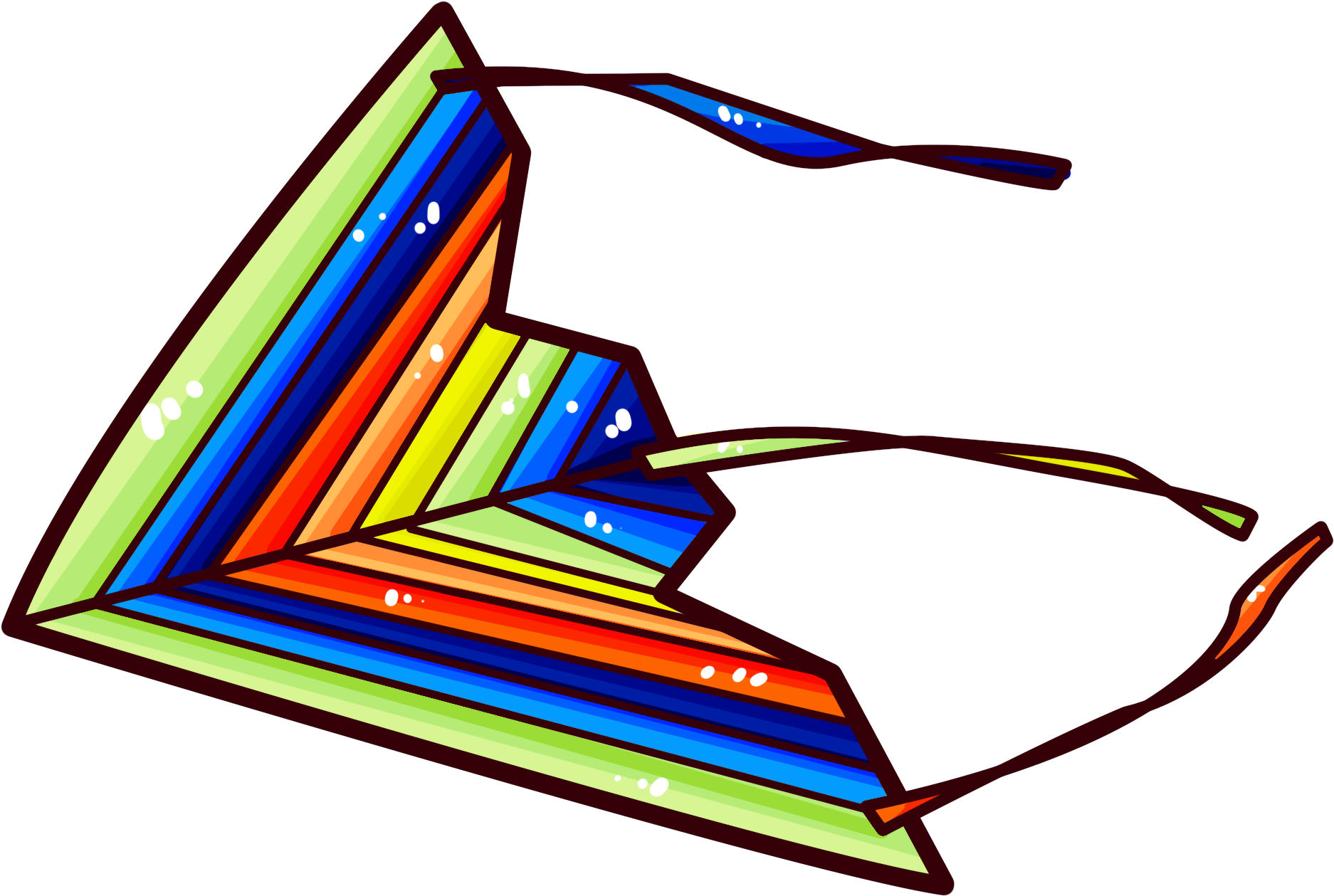 Ribbons Streamers Lines Sky Png And Psd - Ribbons Streamers Lines Sky Png And Psd (2000x2000)