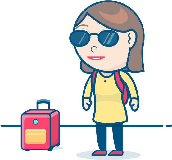 Travel Insurance Clipart International Travel - Cartoon (554x554)