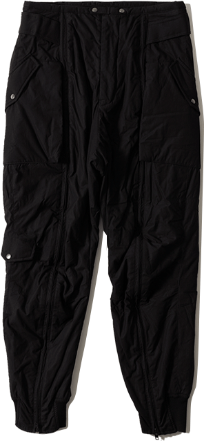 High Density Quilted Military Zip Pants Fw18mpt-02 - Pocket (599x900)