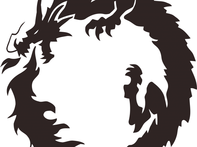 Circle Clipart Dragon - Ouroboros Dragon (640x480)