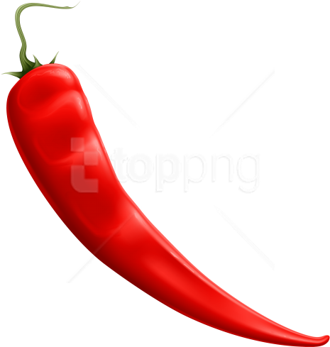 Free Png Download Red Chili Pepper Clipart Png Photo - Red Chili Pepper Png (480x506)