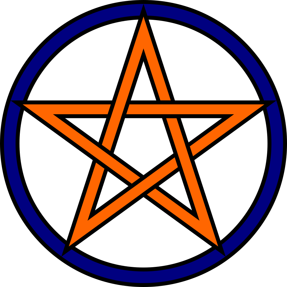 Wicca For The Solitary Soul - Bisexual Pentagram (985x985)
