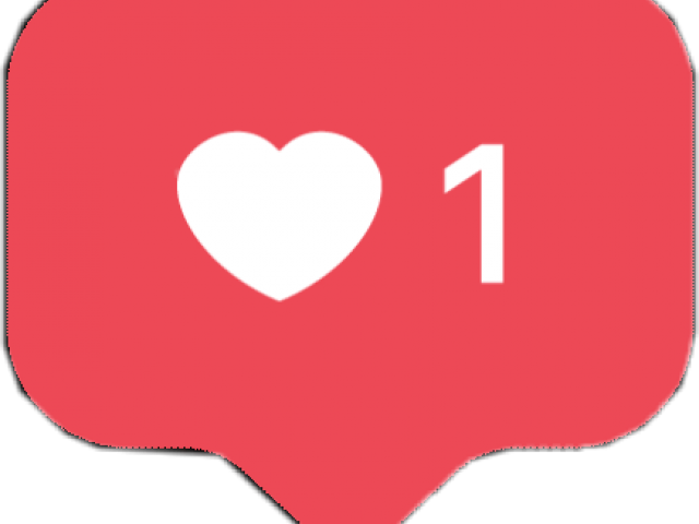 Instagram Clipart Instagram Heart - Icono Like Instagram Png (640x480)