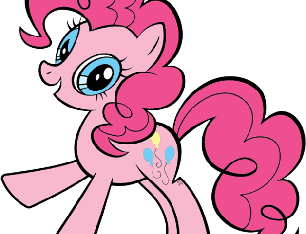 Pony Clipart Littl - Pinkie Pie Pony Coloring Page (640x480)
